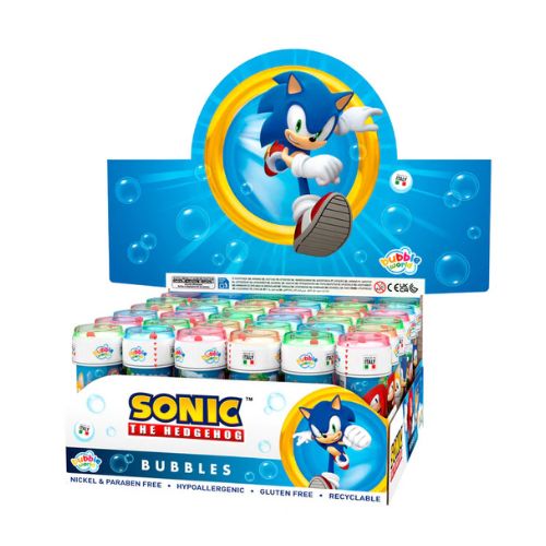 MODERN SONIC BUBBLES (Bolle di sapone) In espo da 36PZ 4ass…x36…x216